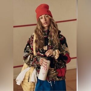 NWT Free People - Wild & Free Fleece Pullover Wildflower - Large